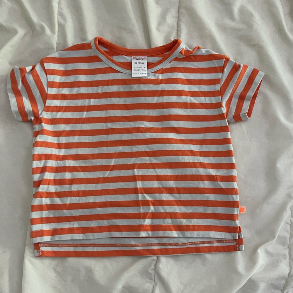 Vibrant Striped Kids Tee